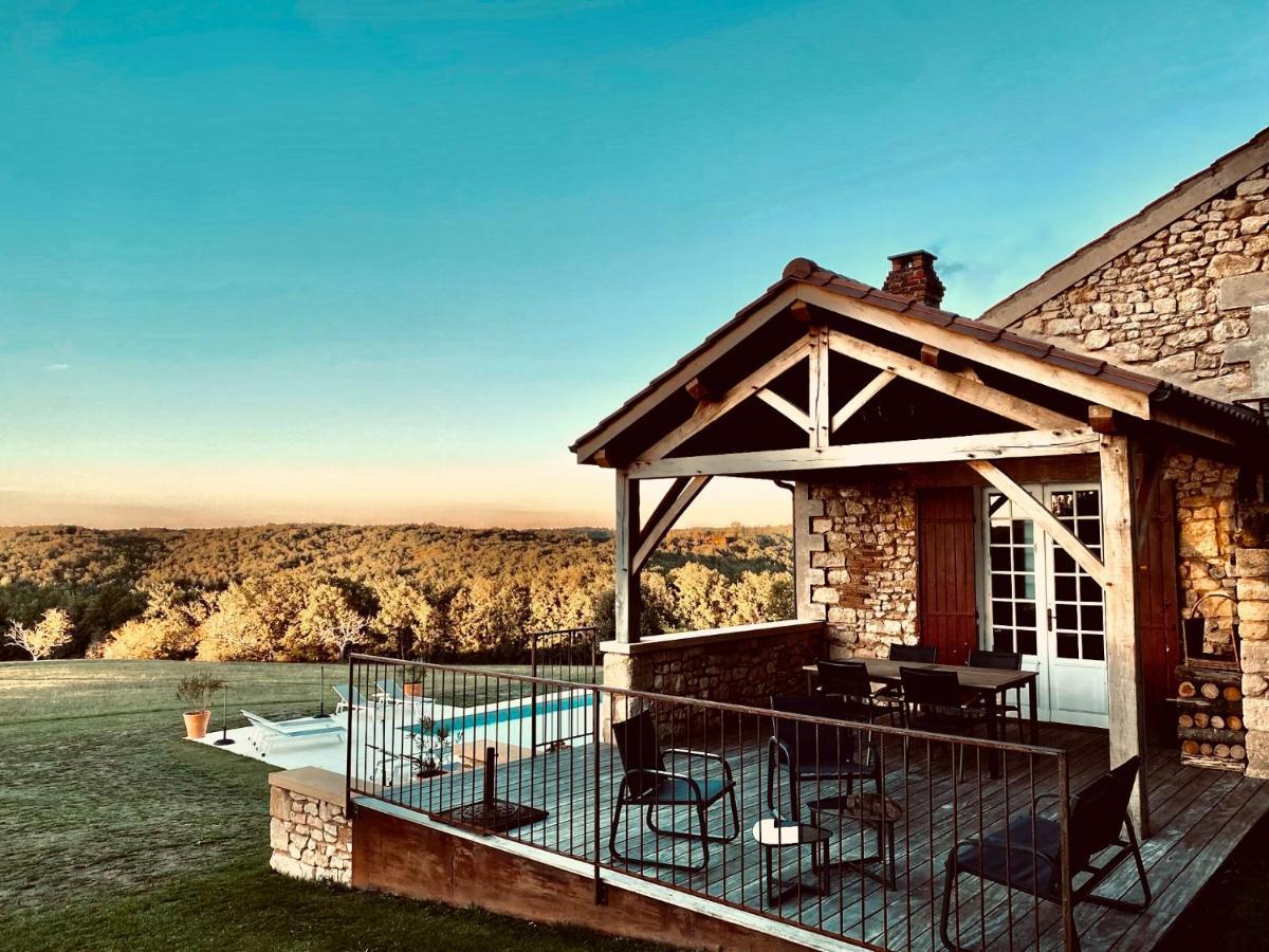 Domaine De Cazal - Gite 2 Pers Avec Piscine Au Coeur De 26 Hectares De Nature Preservee Saint-Cyprien  Exterior foto